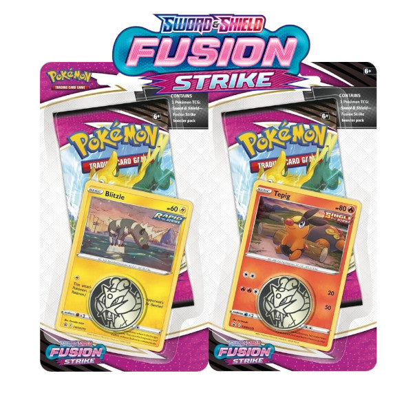 Pokemon TCG: Sword & Shield - Fusion Strike Checklane Blisters