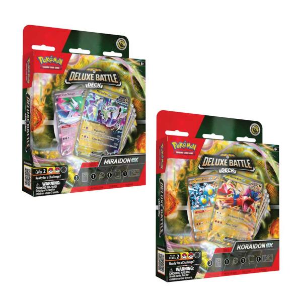 Pokémon TCG: Deluxe Battle Deck - Miraidon ex / Koraidon ex (Pre Order)