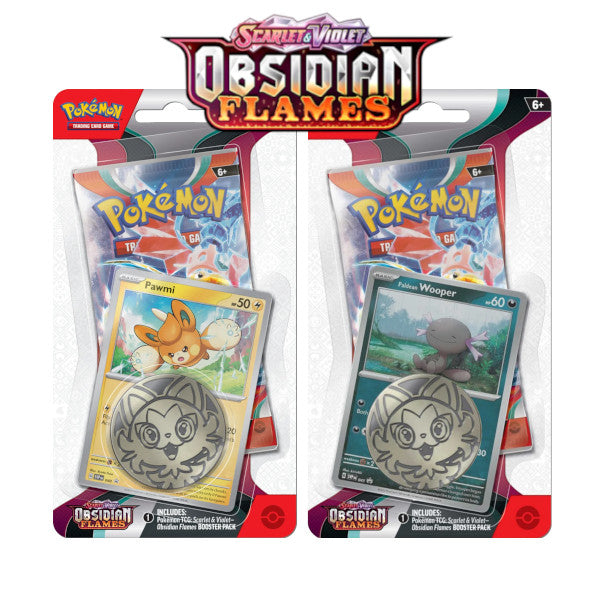 Pokemon TCG: Scarlet & Violet - Obsidian Flames Checklane Blisters