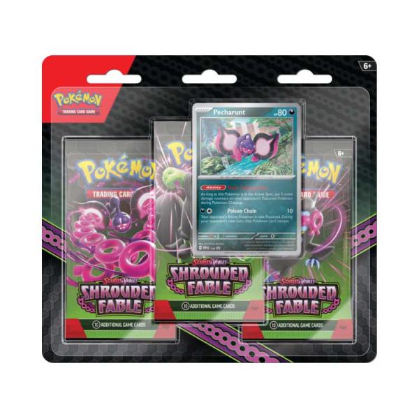 Pokémon TCG: Scarlet & Violet - Shrouded Fable 3-Pack Blister