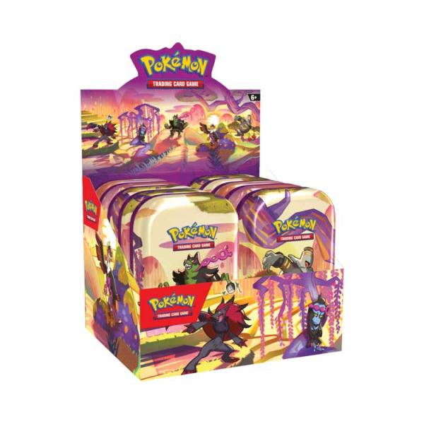 Pokémon TCG: Shrouded Fable Mini Tins Display