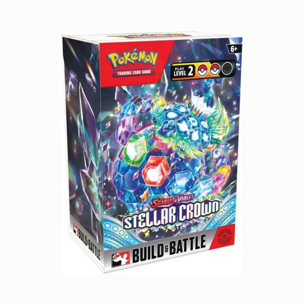 Pokémon TCG: Scarlet & Violet—Stellar Crown Build & Battle Box (Pre Order)