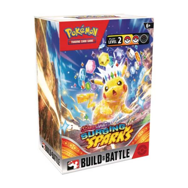 Pokémon TCG: Scarlet & Violet—Surging Sparks Build & Battle Box (Pre Order)