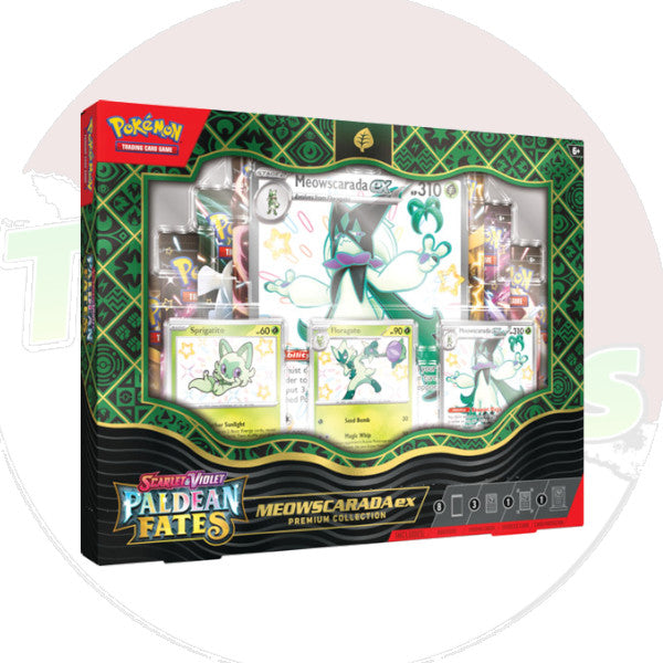 Pokemon TCG: Scarlet & Violet - Paldean Fates Premium Collection - Meowscarada EX