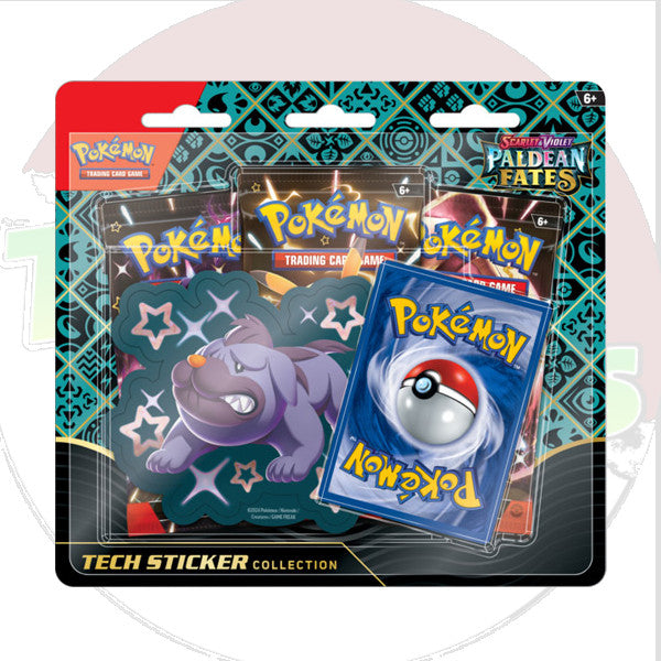 Pokemon TCG: Scarlet & Violet - Paldean Fates Tech Sticker Maschiff Collection