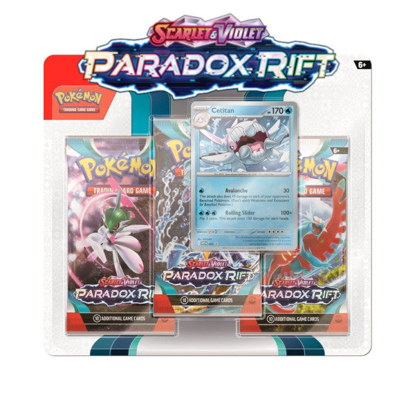 Pokemon TCG: Scarlet & Violet - Paradox Rift 3-Booster Blister