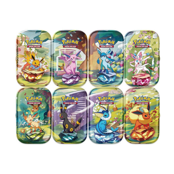 Pokémon TCG: Scarlet & Violet - Prismatic Evolutions Mini Tins (Pre Order)