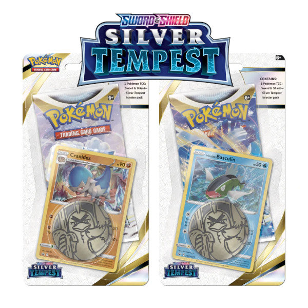 Pokémon TCG: Sword & Shield - Silver Tempest Checklane Blisters