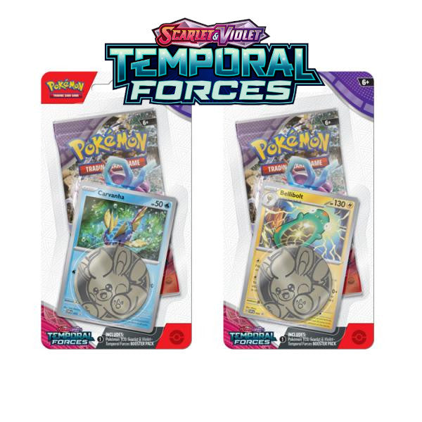 Pokémon TCG: Scarlet & Violet - Temporal Forces Checklane Blister