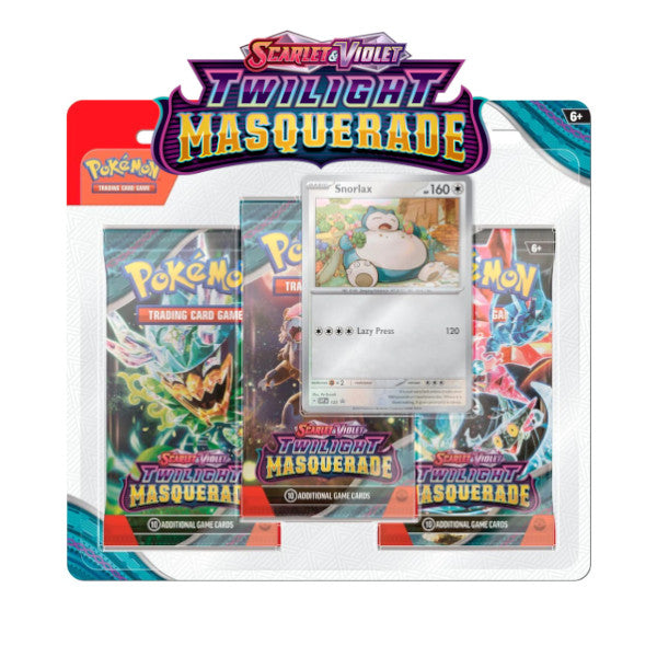 Pokémon TCG: Scarlet & Violet - Twilight Masquerade 3-Booster Blister