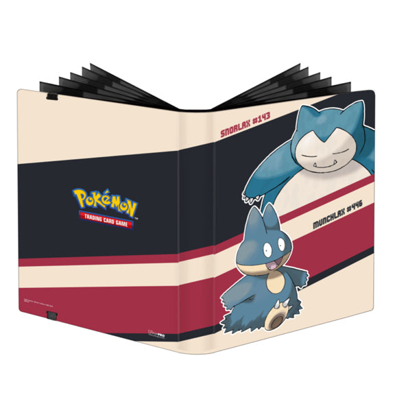 ULTRA PRO - POKEMON PRO BINDER 9 POCKET - SNORLAX & MUNCHLAX