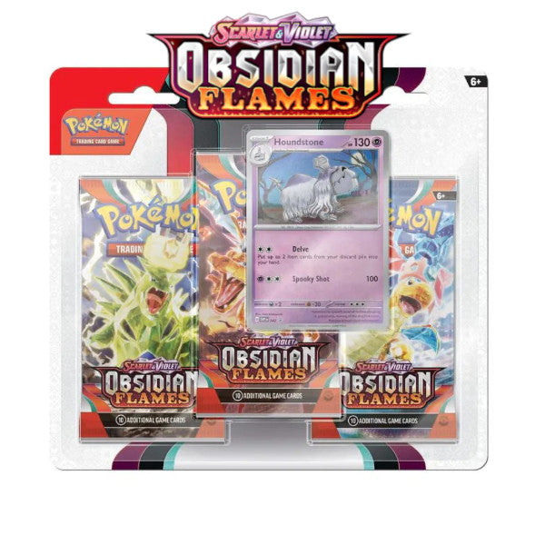 Pokemon TCG: Scarlet & Violet - Obsidian Flames 3-Booster Blister