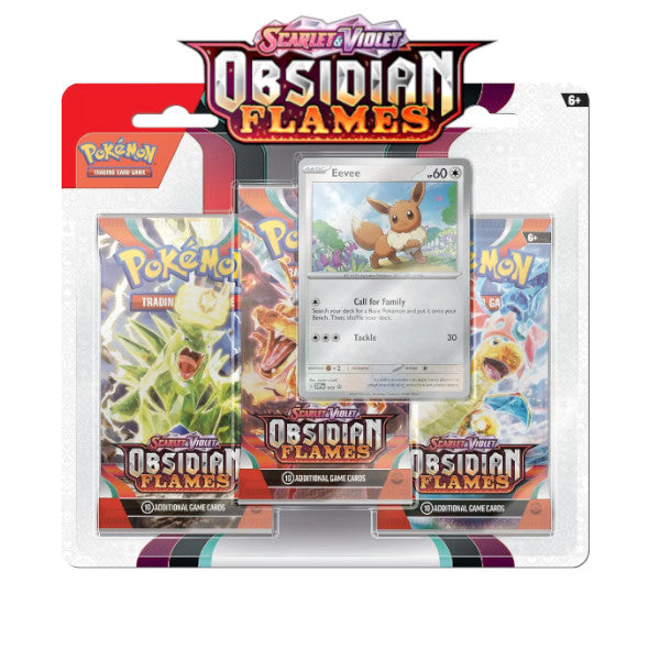 Pokemon TCG: Scarlet & Violet - Obsidian Flames 3-Booster Blister