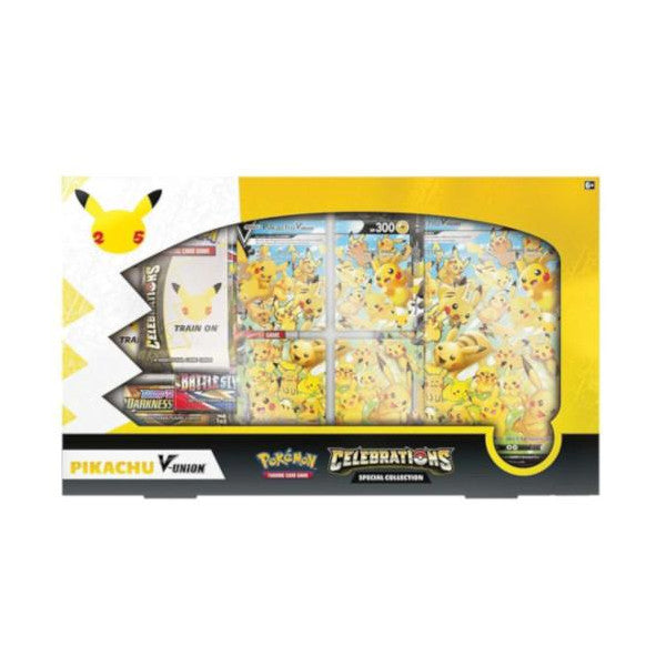 Pokemon TCG: Sword & Shield - Celebrations - Special Collection Pikachu V-UNION