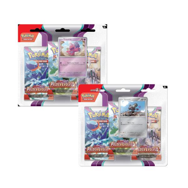 Pokémon TCG: Scarlet & Violet - Paldea Evolved 3-Booster Blister