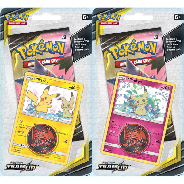 Pokemon TCG: Sun & Moon - Team Up Checklane Blister